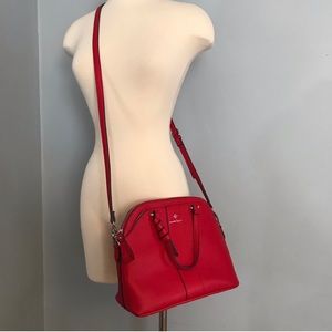 NWOT Nanette Lepore Red Vegan Leather Purse